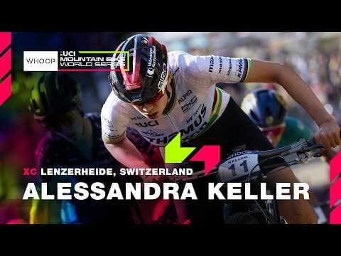 Alessandra Keller loves the all-Swiss setup in Lenzerheide 🇨🇭❤️