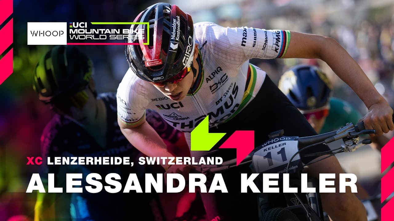 Alessandra Keller loves the all-Swiss setup in Lenzerheide 🇨🇭❤️