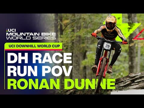 Ronan Dunne Second Place POV Run in Snowshoe, USA