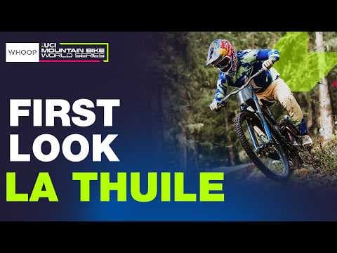 Bruni & Vergier Ride The NEW UCI Downhill World Cup Track in La Thuile