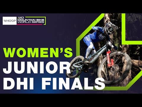 FULL RACE HIGHLIGHTS | UCI Downhill World Cup | Women's Junior | La Thuile 🇮🇹