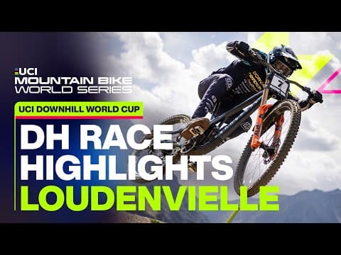 Loudenvielle Downhill Elite Men Race Highlights
