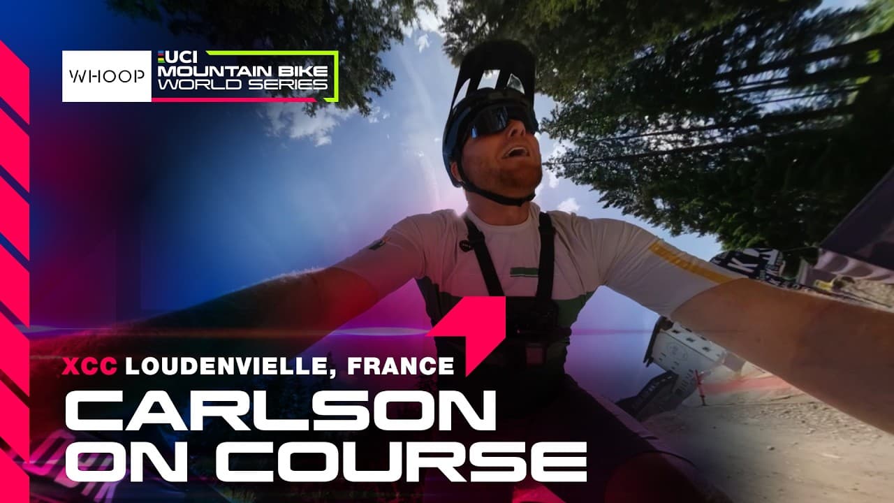 XCC Carlson On Course | Lenzerheide🇨🇭| WHOOP UCI MTB World Series