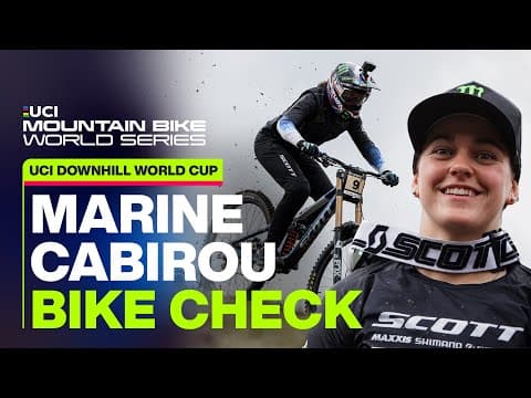 Marine Cabirou Downhill Bike Check