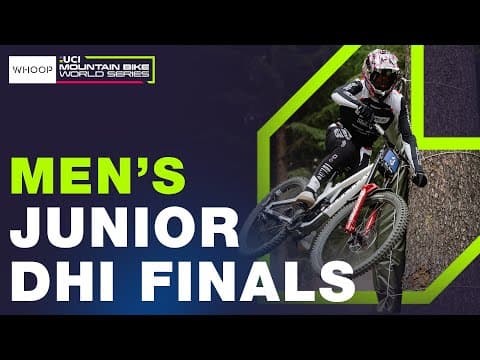 RACE HIGHLIGHTS | UCI Downhill World Cup | Men's Junior | La Thuile 🇮🇹