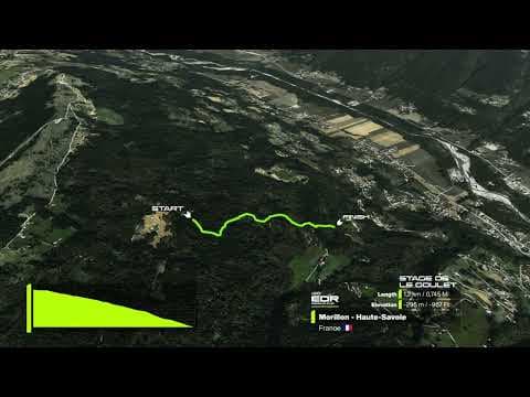 2025 Morillon, Haute Savoie UCI EDR World Cup Stage Map | WHOOP UCI Mountain Bike World Series