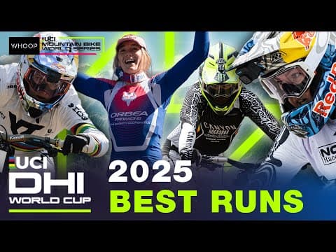 Best Women Elite UCI Downhill World Cup Runs Of 2025 | WHOOP UCI Mountain Bike World Series