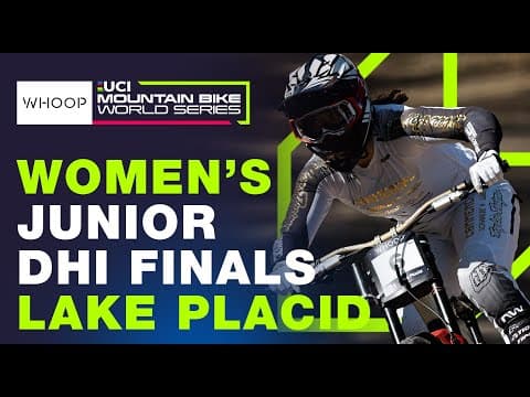 RACE HIGHLIGHTS | Womens Junior | Lake Placid | UCI Downhill World Cup